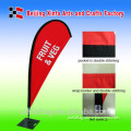 Promotional custom printing teardrop flag, teardrop flag pole